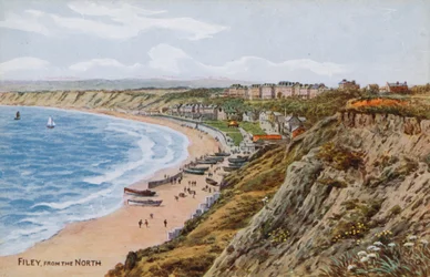 Filey, depuis le Nord