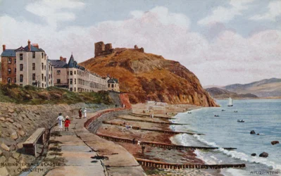 Marine Terrace et Château, Criccieth