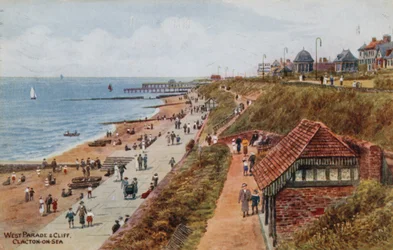 West Parade et Cliff, Clacton-on-Sea