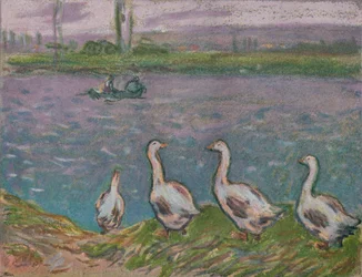Esquisse en pastels, 19ème siècle