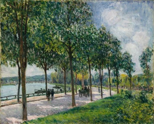 Allée de marronniers, 1878