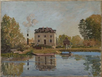 Usine en bord de Seine, Bougival