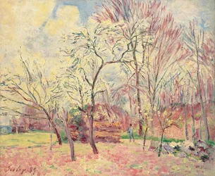 Premier jour de printemps à Moret, 1889