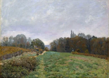 Paysage à Louveciennes, 1873