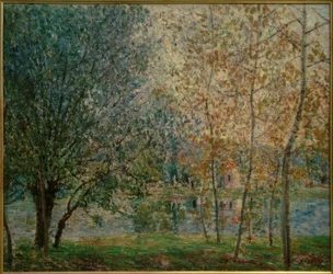 Le Canal du Loing au printemps