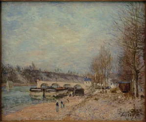 Saint-Mammès - Temps gris