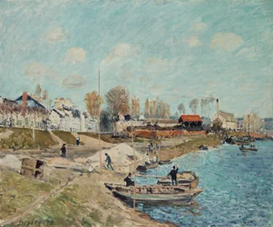 Sable sur le quai, 1875