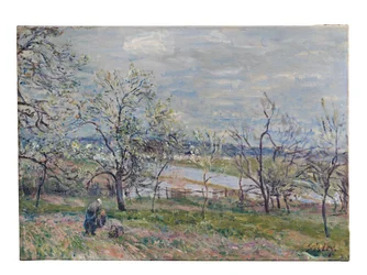 Printemps à Veneux-Nadon, 1882