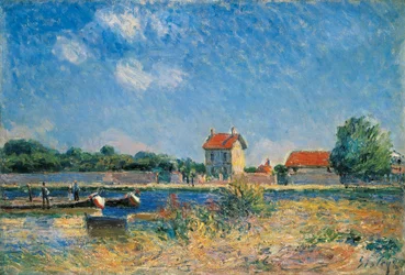 Les Rives du canal du Loing à Saint-Mammès