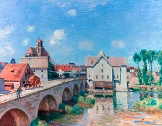 Le Pont de Moret, 1893