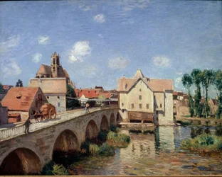Le Pont de Moret en 1893