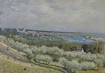 La terrasse à Saint-Germain, printemps