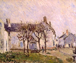 Rue de village, Moret-sur-Loing, c.1894