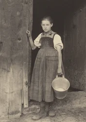 Une paysanne de Gutach