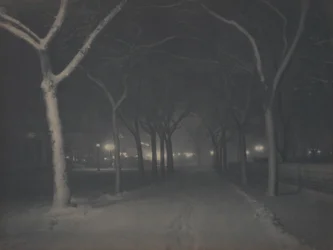 Une nuit glaciale