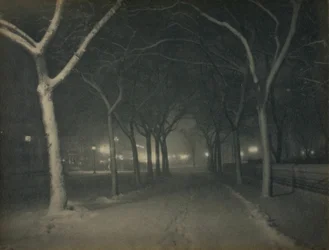 Une nuit glaciale, New York