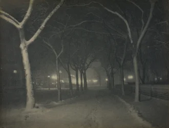 Une nuit glaciale, New York