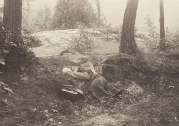Emmy Obermeyer, Tea Island, lac George