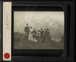 Famille et amis à Mittenwald