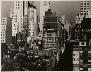 De ma fenêtre à An American Place, Nord, 1930-31
