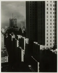 De ma fenêtre au Shelton, Ouest, 1931