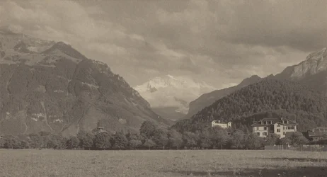 Depuis le Höheweg, à Interlaken