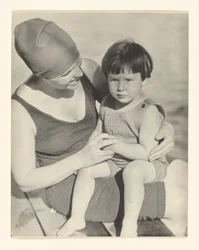[Marie Rapp Boursault and Yvonne Boursault, Lake George]
