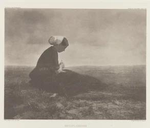 Réparatrice de filets, Katwijk 1894