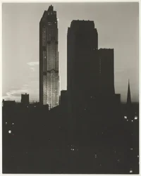 New York depuis le Shelton, 1935