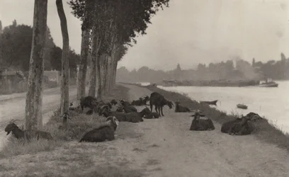 Sur la Seine - près de Paris