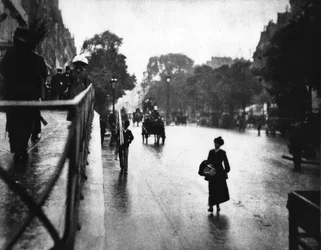Paris, scène de rue
