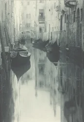 Réflexion-Venise, vers 1897