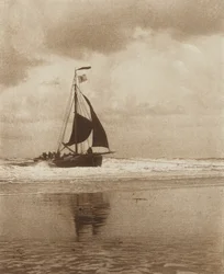 Le bateau arrivant