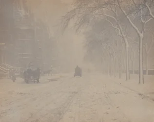Hiver, New York