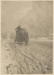 Hiver sur la Cinquième Avenue