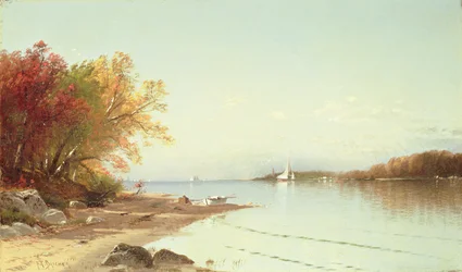Baie de Narragansett, automne, Rhode Island