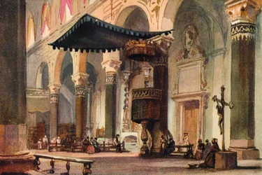Intérieur de la cathédrale, San Remo