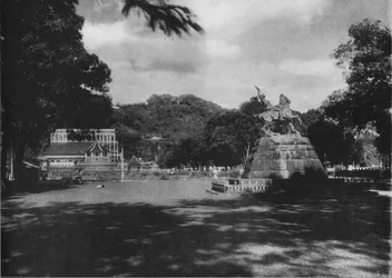 Esplanade Victoria, Kandy, Ceylan, vers 1890, 1910