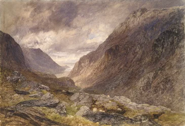 Passage de Llanberis, c1853