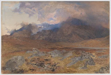 Snowdon, après un orage de grêle d
