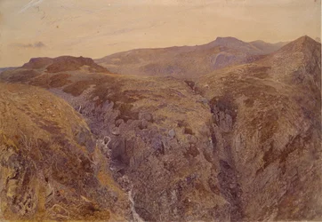 Paysage gallois, 1858