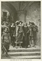 Cinq Mars et De Thou conduits à l