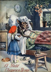Le Petit Chaperon Rouge. Conte populaire. Illustration de Vaccari et Carrey dans la collection 
