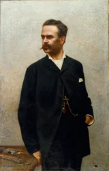 Portrait du peintre Niccolo Barabino (1832-1897)