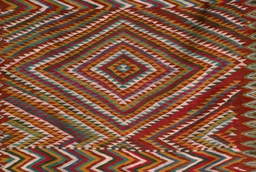 Tapis de la vallée du Mzab, détail