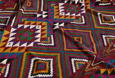 Tapis de la vallée du Mzab (détail)