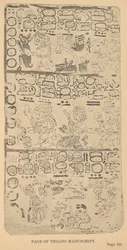Page du manuscrit Troano