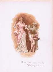 Je te fouetterai avec des roses chaque jour, de Some Old Love Songs publié par Hildesheimer & Faulkner, 1892