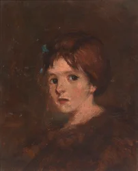 Enfant en marron