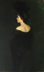 Laura en noir, 1899.